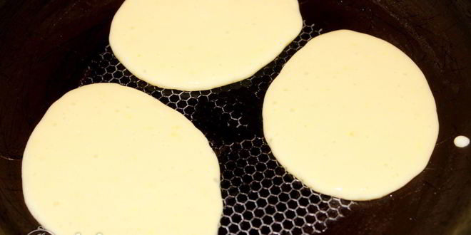 Рецепт оладий на йогурте