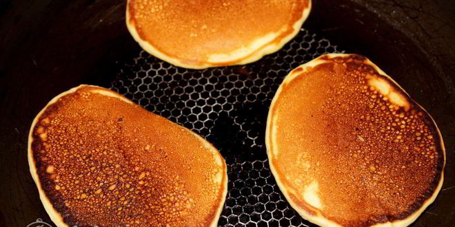 Рецепт оладий на йогурте