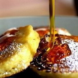 Рецепт Оладий на кефире с яблоками