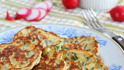 Рецепт Оладий с крапивой