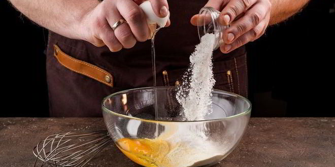 Рецепт оладий с кукурузой и запеченным перцем