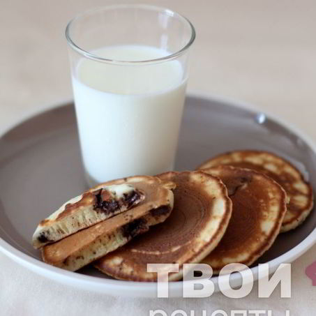 Рецепт Оладий с шоколадом