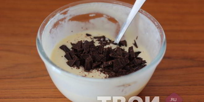 Рецепт оладий с шоколадом