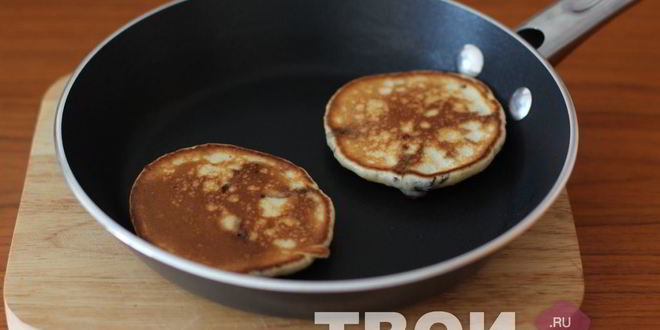 Рецепт оладий с шоколадом