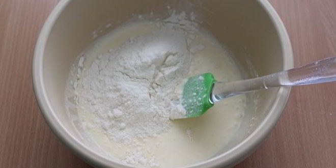 Рецепт оладий с творогом и черемшой