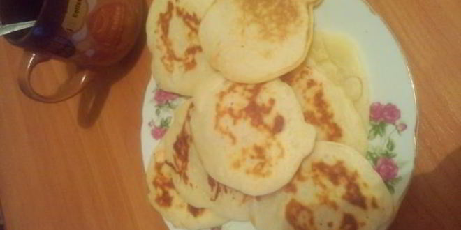 Рецепт оладий творожно-сметанные