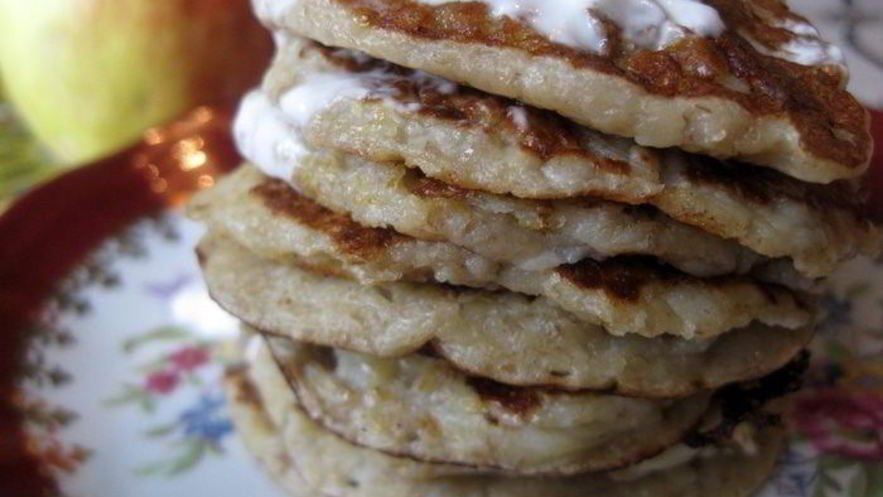 Рецепт овсяно-банановых оладушки