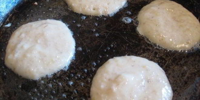 Рецепт овсяно-банановых оладушки