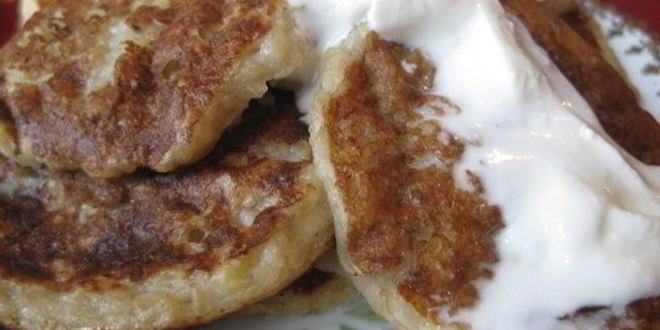 Рецепт овсяно-банановых оладушки