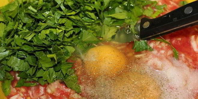 Рецепт помидорно-кабачковых оладушки