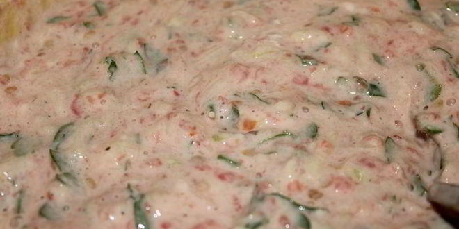 Рецепт помидорно-кабачковых оладушки