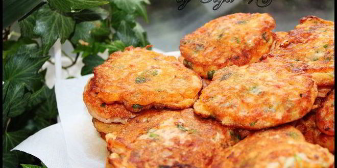 Рецепт помидорно-кабачковых оладушки