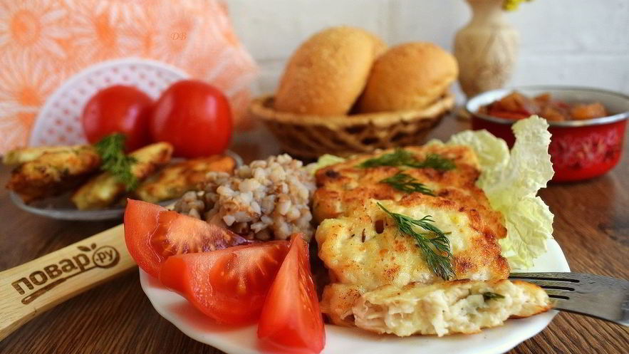 Рецепт сочных куриных оладушек