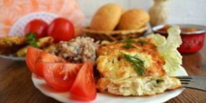 Рецепт сочных куриных оладушек