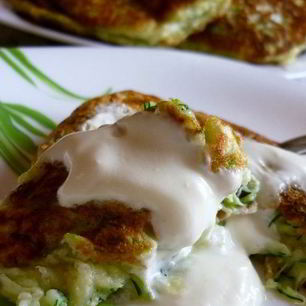 Рецепт Сырных оладий