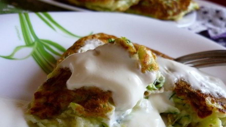 Рецепт сырных оладий