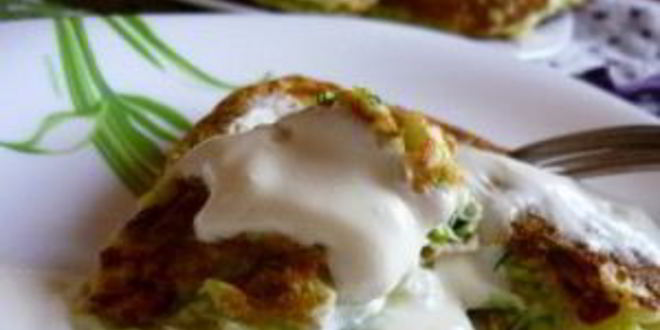 Рецепт сырных оладий