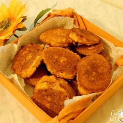 Рецепт Тыквенных оладий