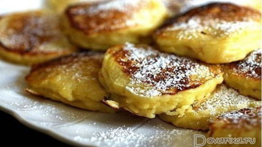 Рецепт яблочных оладий