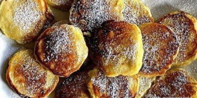 Рецепт яблочных оладий