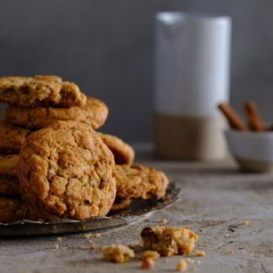 Рецепт Американского печенья с орехами и корицей