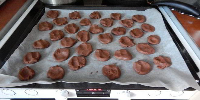 Рецепт домашнего шоколадного печенья