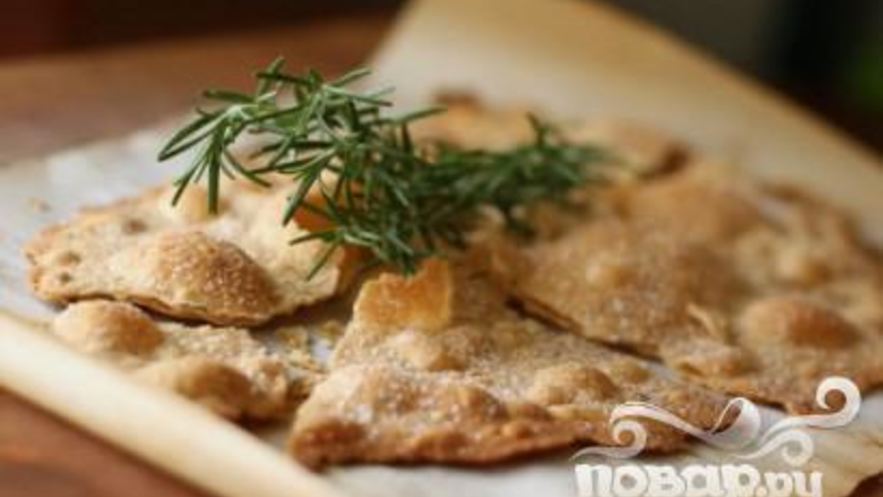 Рецепт крекеров с розмарином