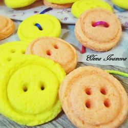 Рецепт Печенья Ванильные пуговицы