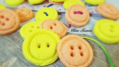 Рецепт Печенья Ванильные пуговицы