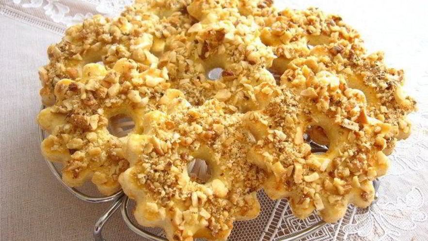 Рецепт песочного печенья кольца