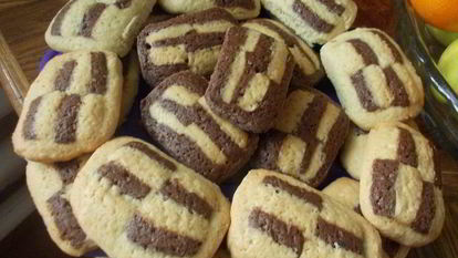 Рецепт Шахматного печенья