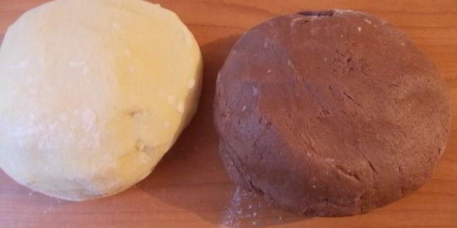 Рецепт шахматного печенья