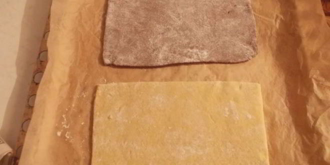 Рецепт шахматного печенья