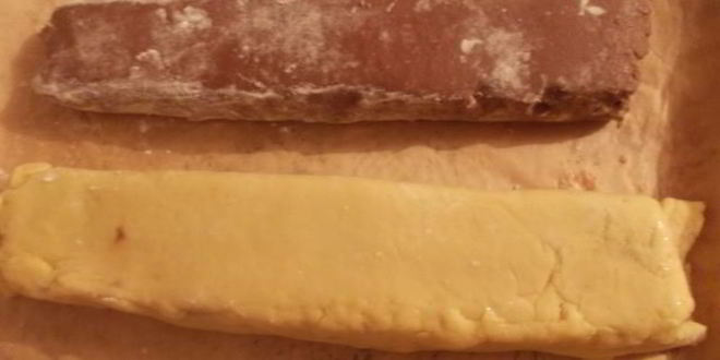 Рецепт шахматного печенья