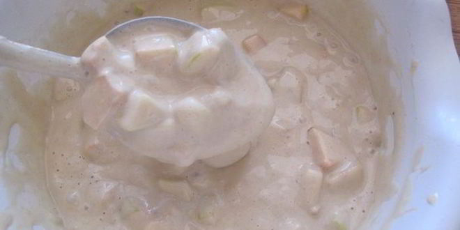 Рецепт бретонского яблочного пирога на сидре