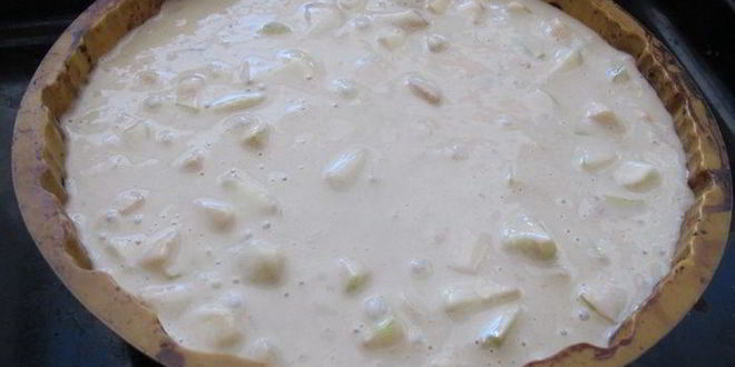 Рецепт бретонского яблочного пирога на сидре