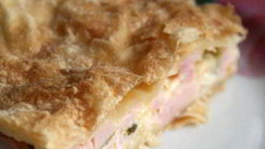 Рецепт французского пирога с сыром