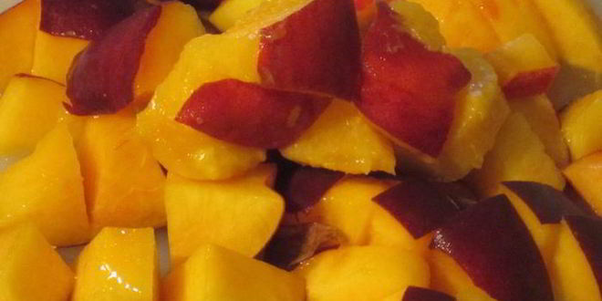 Рецепт итальянского пирога с персиками