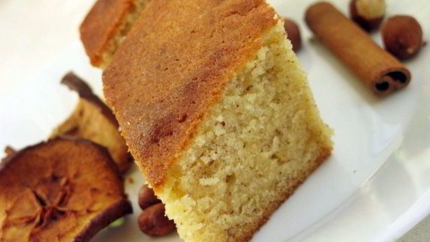 Рецепт карамельно-миндального пирог