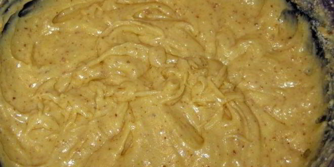 Рецепт карамельно-миндального пирог