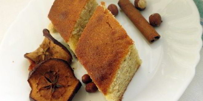 Рецепт карамельно-миндального пирог