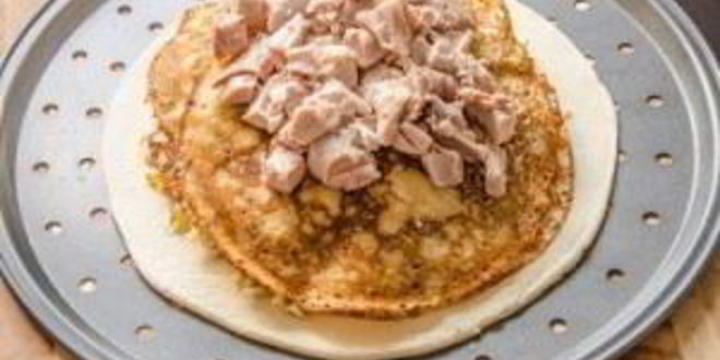 Рецепт курника из слоеного теста