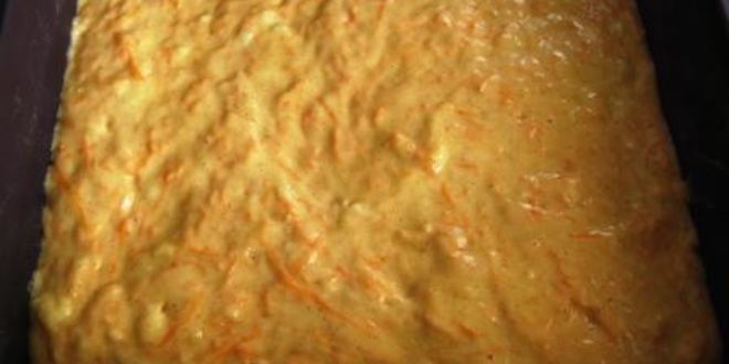 Рецепт медово-морковного пирог