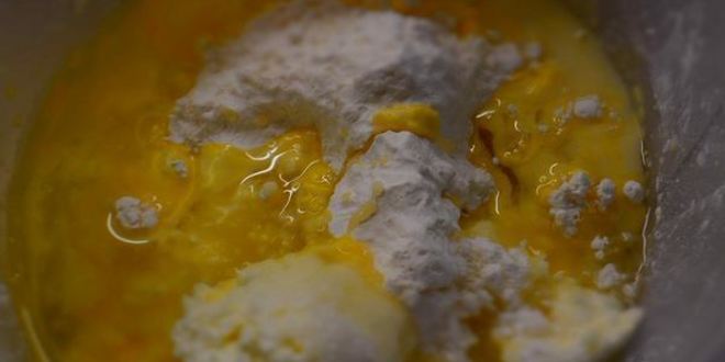 Рецепт немецкого творожного пирога с вишней