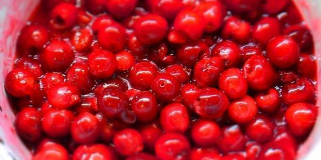 Рецепт немецкого творожного пирога с вишней