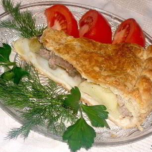 Рецепт Пирога Крымско-татарский Кубетэ