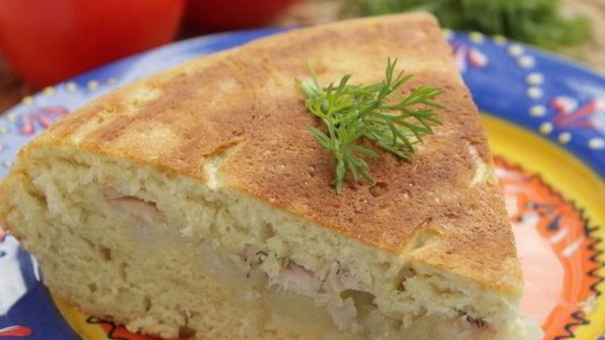 Рецепт пирога на сковороде