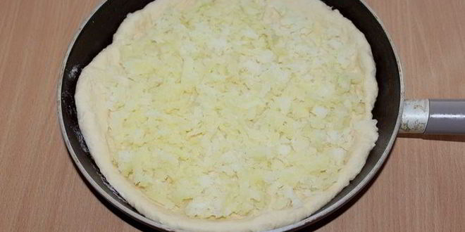 Рецепт пирога на сковороде