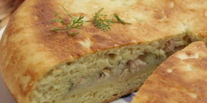 Рецепт пирога на сковороде