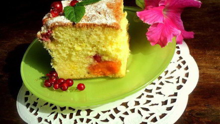 Рецепт пирога с абрикосами